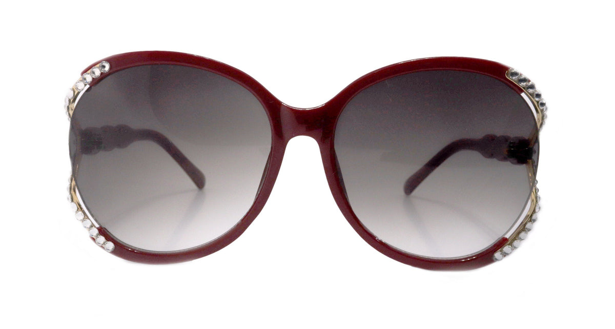 Bling Women Sunglasses Genuine European Crystals, 100% UV Protection. NY Fifth Avenue by NY Fifth Avenue