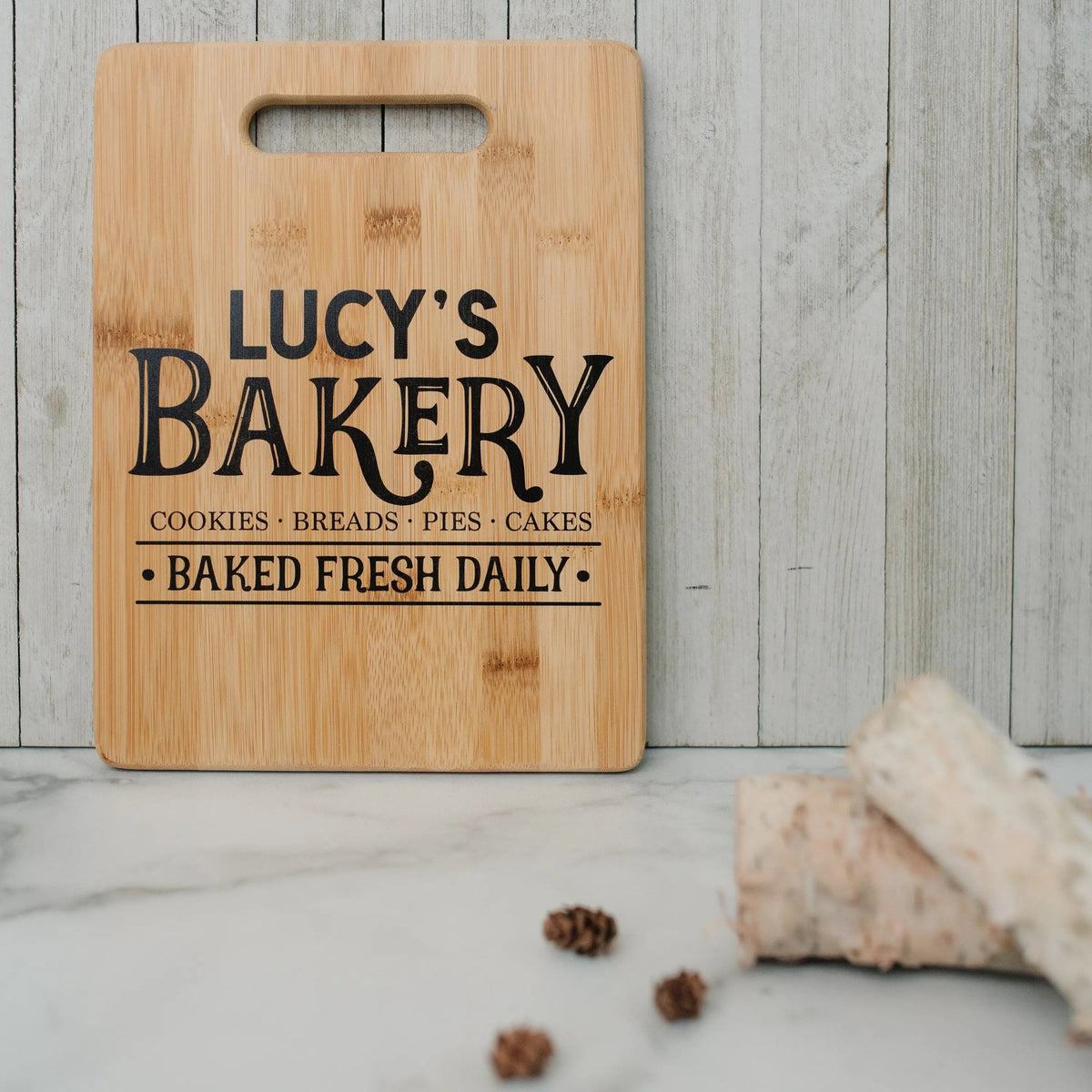 Custom Bakery Cutting Board, gift for baker, Personalized Kitchen Decor, Gift for her, gift for mom, gift for wife by Joyful Moose