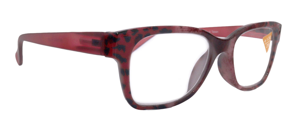 The Bohemian, (Premium) Reading Glasses High End Reading Glass +1.25 to +4 magnifying glasses, Square. optical Frames by NY Fifth Avenue