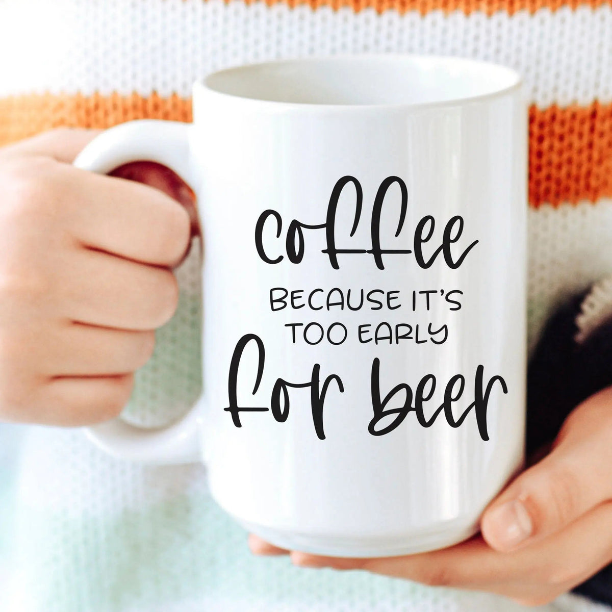 Funny Coffee Mug for Men, Valentines Gift for him, Beer Lovers Gifts, birthday gift for men, Beer Gift Ideas by Joyful Moose