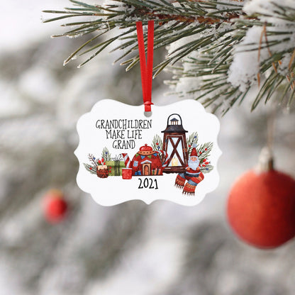 Christmas Ornament for Grandparents, Christmas Gift for Grandma by Joyful Moose