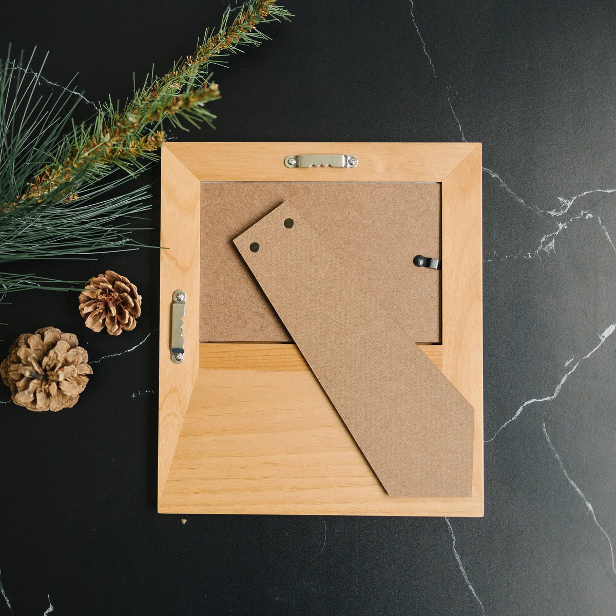 Mr & Mrs Personalized Wood Photo Frame - Mr Mrs Picture Frame - Christmas Gift for Couples - Personalized Wedding Gift - Anniversary Gift by Joyful Moose