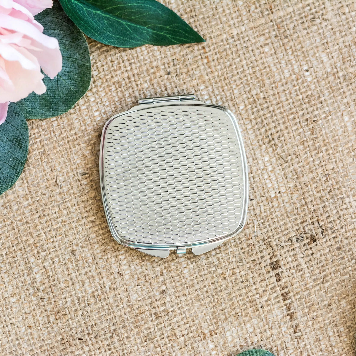 Custom Compact Mirror - Custom Photo Purse Mirror - Custom Logo Gift by Joyful Moose