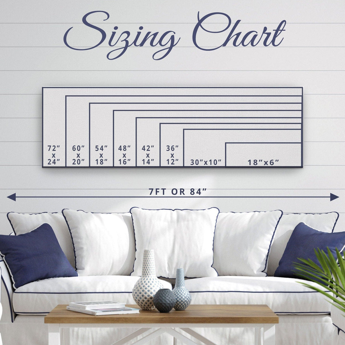 Nautical Welcome Flag Sign - Maritime Signal Flags - Coastal Wall Decor by Off The Square Designs