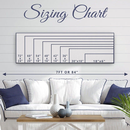 Personalized Nautical Flag Kid's Name Framed Canvas Print by Off The Square Designs