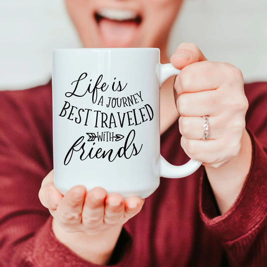 Coffee Mug Gift for Her - best friend gift - Gift for Friends - friend gift - friend birthday gift - gifts for friend - ceramic coffee mug by Joyful Moose