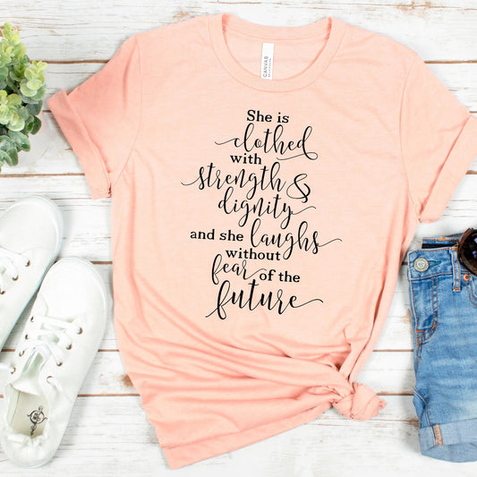 Proverbs 31 Shirt, womens christian shirts, Christian Women's Tshirt, Bible Verse Gifts for Women, Bible Tshirt, christian tee shirts by Joyful Moose