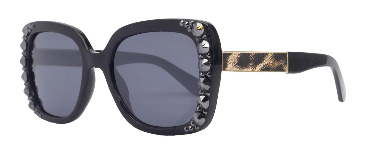 Emory, Bling Women Sunglasses Genuine European Crystals, 100% UV Protection. NY Fifth Avenue by NY Fifth Avenue