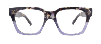 Ravello Line Bifocal Premium Reading Glasses, High-End Readers, Magnifying, Fashion Square (Purple Black Tortoise) NY Fifth Avenue by NY Fifth Avenue