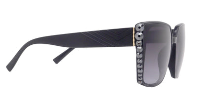 Aurora Bling Women Sunglasses Hematite Genuine European Crystals, 100% UV Protection. NY Fifth Avenue by NY Fifth Avenue