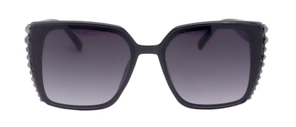 Aurora Bling Women Sunglasses Hematite Genuine European Crystals, 100% UV Protection. NY Fifth Avenue by NY Fifth Avenue