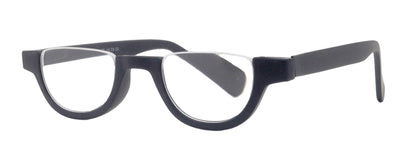 Half Moon, Woman Reading Glasses Lower nose , Reader +1.25 to +4 Magnifying, Frame, NY Fifth Avenue by NY Fifth Avenue