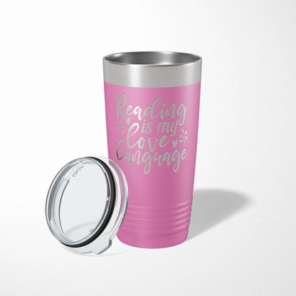 Book Lovers Gift Engraved Reading Tumbler Gift for Readers by Joyful Moose
