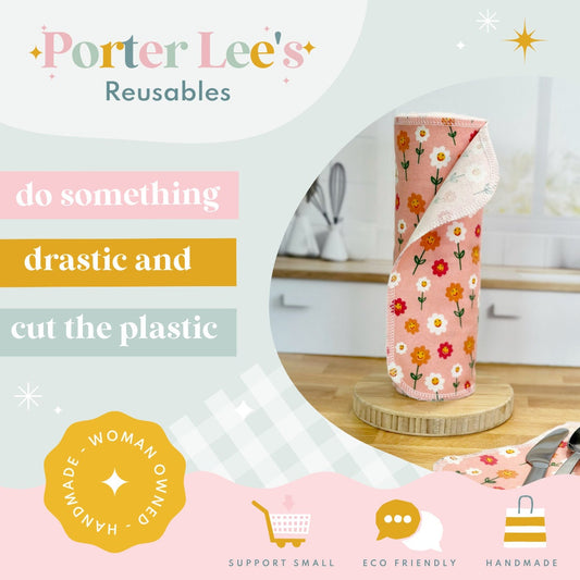 Reusable paper towels, Sweet Clayflower – view 2
