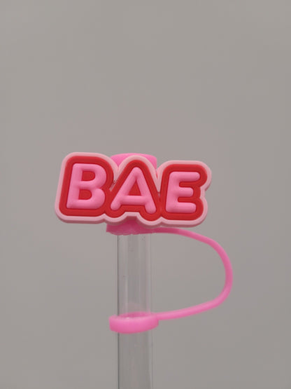 BAE 10mm straw topper for tumblers by THE SALTY CHIC
