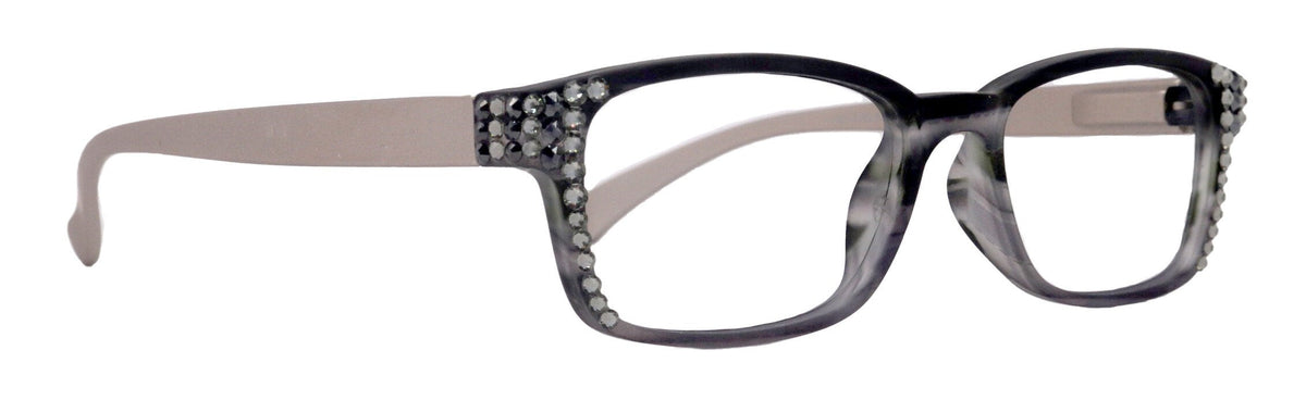 Quinn, BLING Genuine European Crystals. +1.5 ..+6 Square. High Strength. NY Fifth Avenue by NY Fifth Avenue