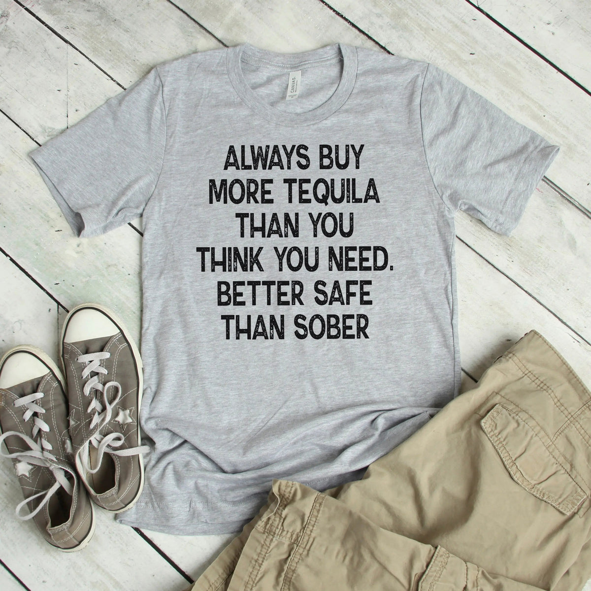 Tequila Shirt gift for him Funny graphic tees by Joyful Moose