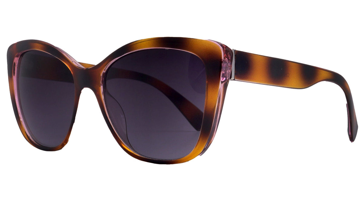 Avery, Line Bifocal OR Non-Bifocal Sun Reading Glasses Tortoiseshell Large Oversized Fashion High End Inspired by NY Fifth Avenue by NY Fifth Avenue