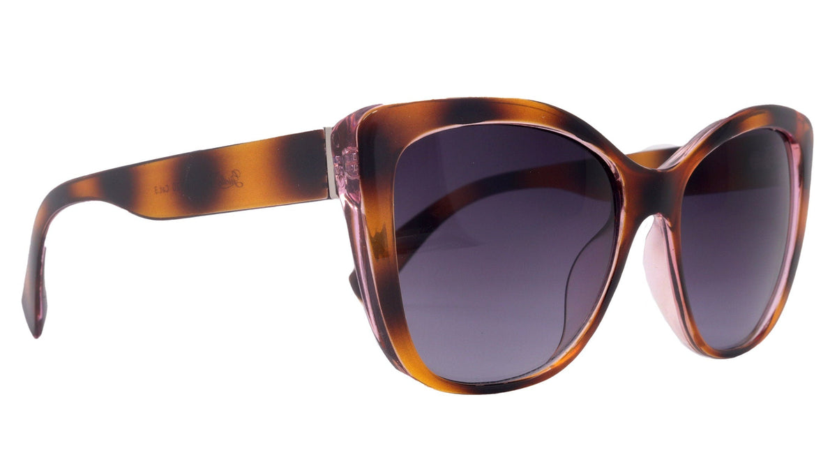Avery, Line Bifocal OR Non-Bifocal Sun Reading Glasses Tortoiseshell Large Oversized Fashion High End Inspired by NY Fifth Avenue by NY Fifth Avenue
