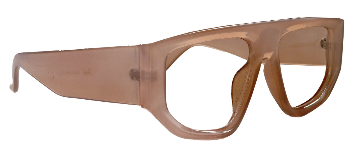Goliath High End Bifocal or Non-Bifocal Brown Reading Glasses Square, Inspired by NY Fifth Avenue by NY Fifth Avenue