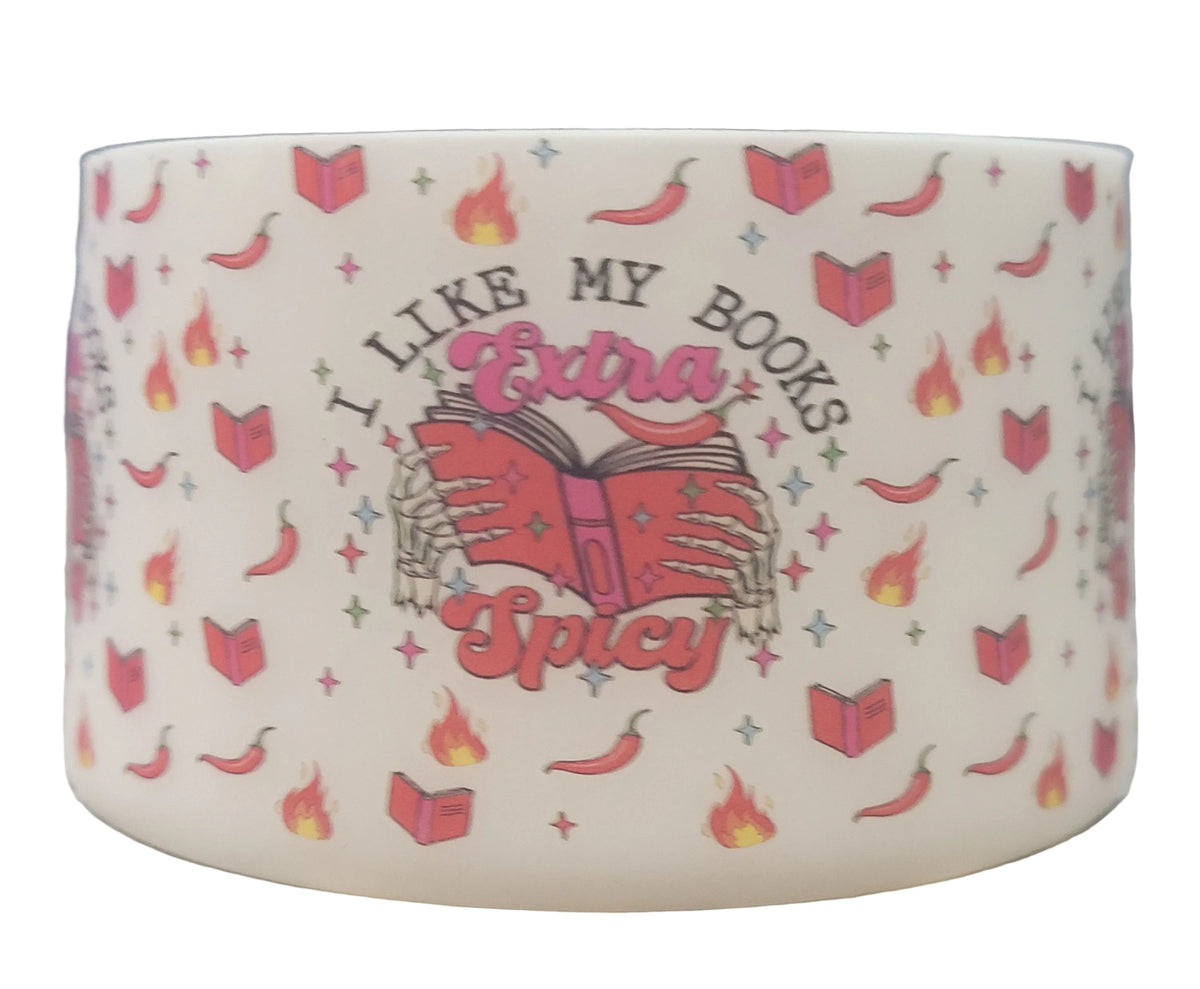 Spicy Readers Club Silicone Boot Bumper Sleeve for tumblers by THE SALTY CHIC