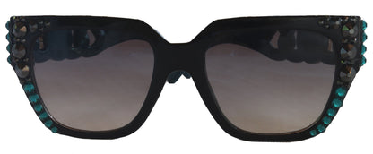 Belleville, BLING Line Bifocal (Clear On Top) Sun Readers for Women OR Non-Bifocal Readers Sunglasses (Hematite W Zircon) NY Fifth Avenue by NY Fifth Avenue