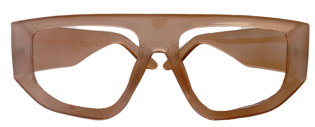 Goliath High End Bifocal or Non-Bifocal Brown Reading Glasses Square, Inspired by NY Fifth Avenue by NY Fifth Avenue