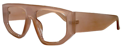 Goliath High End Bifocal or Non-Bifocal Brown Reading Glasses Square, Inspired by NY Fifth Avenue by NY Fifth Avenue