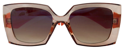 Penelope, High-End Line Bifocal (Clear On Top) Sun Readers for Women OR Non-Bifocal Readers Sunglasses (Orange light Brown) NY Fifth Avenue by NY Fifth Avenue