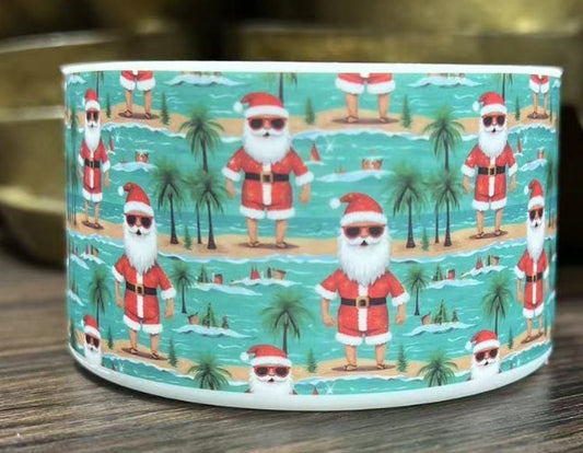 Christmas in July Silicone Boot Bumper Sleeve for tumblers by THE SALTY CHIC