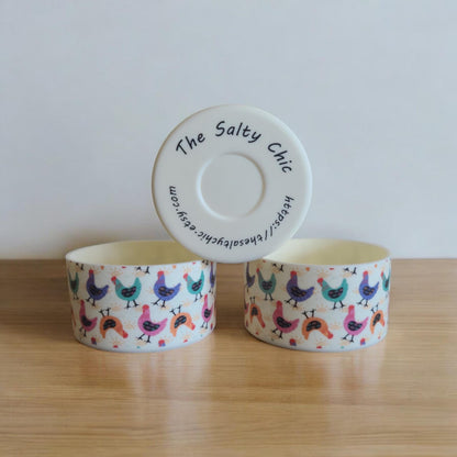 Clucked Up Silicone Boot Bumper Sleeve for tumblers by THE SALTY CHIC