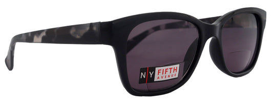 Madison, High-End Line Bifocal (Clear On Top) Sun Readers for Women OR Non-Bifocal Readers Sunglasses (Black) NY Fifth Avenue by NY Fifth Avenue