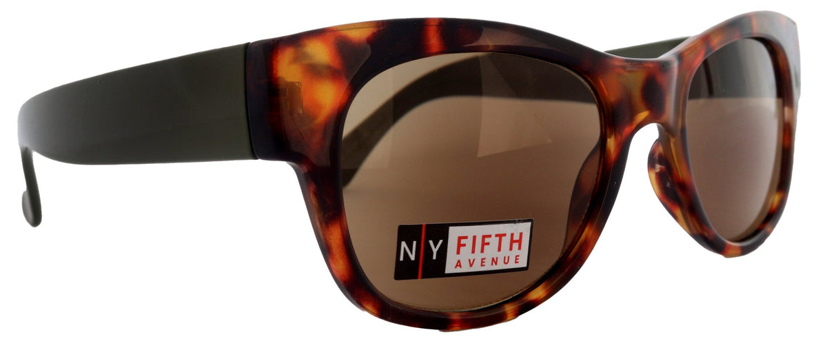 Diana, High-End Sun Readers for Women Readers Sunglasses ( Tortoiseshell W Green) NY Fifth Avenue by NY Fifth Avenue