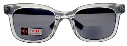 Mars, High-End Line Bifocal (Clear On Top) Sun Readers Unixes OR Non-Bifocal Readers Sunglasses (Transparent Grey) NY Fifth Avenue by NY Fifth Avenue