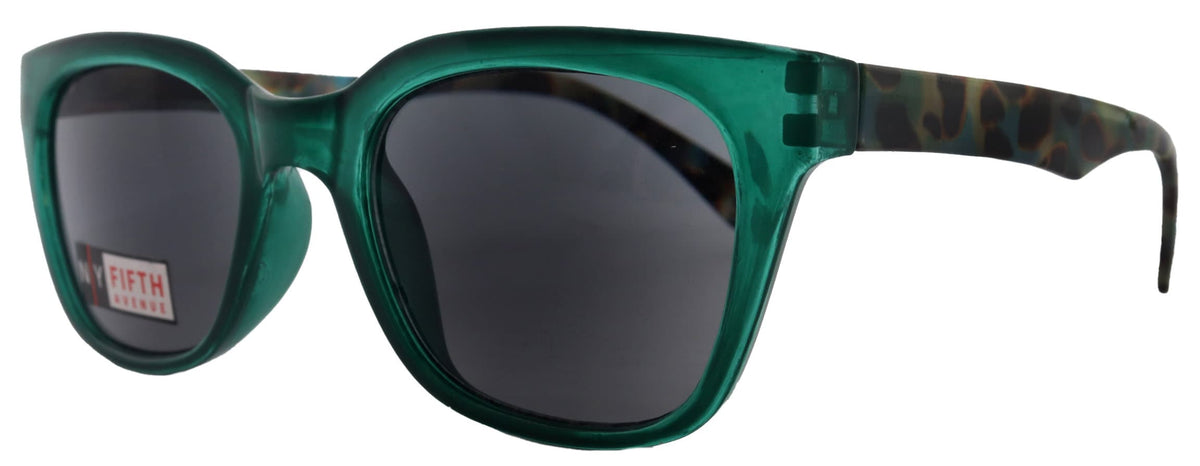 Balder, High-End Line Bifocal (Clear On Top) Sun Readers Unixes OR Non-Bifocal Readers Sunglasses (Green) NY Fifth Avenue by NY Fifth Avenue