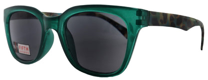 Balder, High-End Line Bifocal (Clear On Top) Sun Readers Unixes OR Non-Bifocal Readers Sunglasses (Green) NY Fifth Avenue by NY Fifth Avenue
