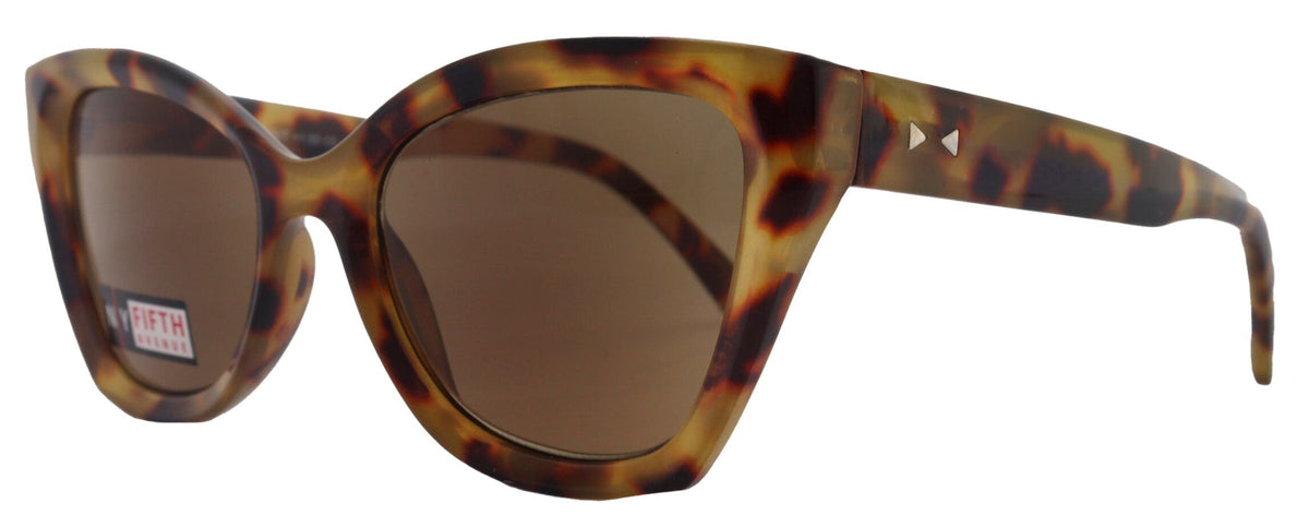 Rhodes, High-End Sun Readers for Women Readers Sunglasses (Brown Tortoiseshell) NY Fifth Avenue by NY Fifth Avenue