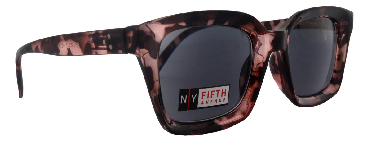 Marseille, High-End Tinted Readers for Women Readers Sunglasses (Pink Tortoiseshell) NY Fifth Avenue by NY Fifth Avenue