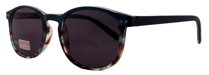 Ravenna, High-End Line Bifocal (Clear On Top) Sun Readers for Women OR Non-Bifocal Readers Sunglasses (Blue ) NY Fifth Avenue by NY Fifth Avenue