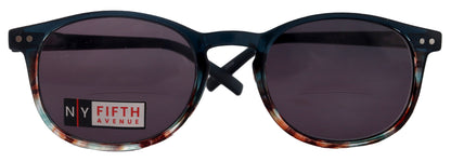 Ravenna, High-End Line Bifocal (Clear On Top) Sun Readers for Women OR Non-Bifocal Readers Sunglasses (Blue ) NY Fifth Avenue by NY Fifth Avenue