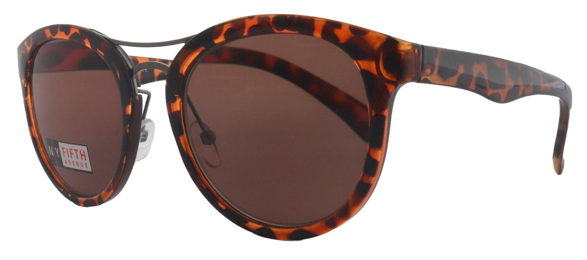 Valencia, High-End Line Bifocal (Clear On Top) Sun Readers for Women OR Non-Bifocal Readers Sunglasses (BrownTortoiseshell ) NY Fifth Avenue by NY Fifth Avenue