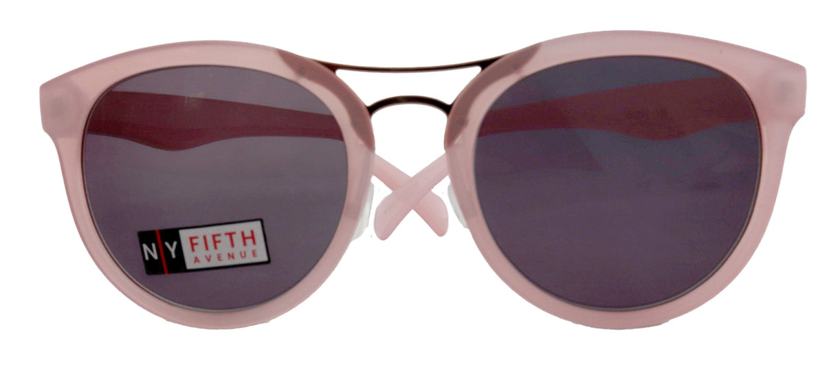 Valencia, High-End Line Bifocal (Clear On Top) Sun Readers for Women OR Non-Bifocal Readers Sunglasses (Pink) NY Fifth Avenue by NY Fifth Avenue