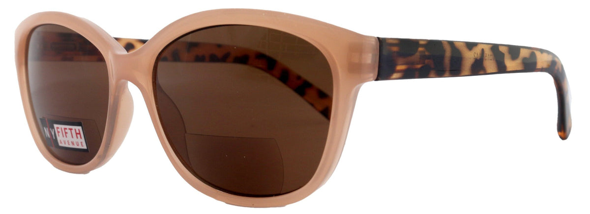 Savannah, High-End Line Bifocal (Clear On Top) Sun Readers for Women OR Non-Bifocal Readers Sunglasses (BrownTortoiseshell ) NY Fifth Avenue by NY Fifth Avenue