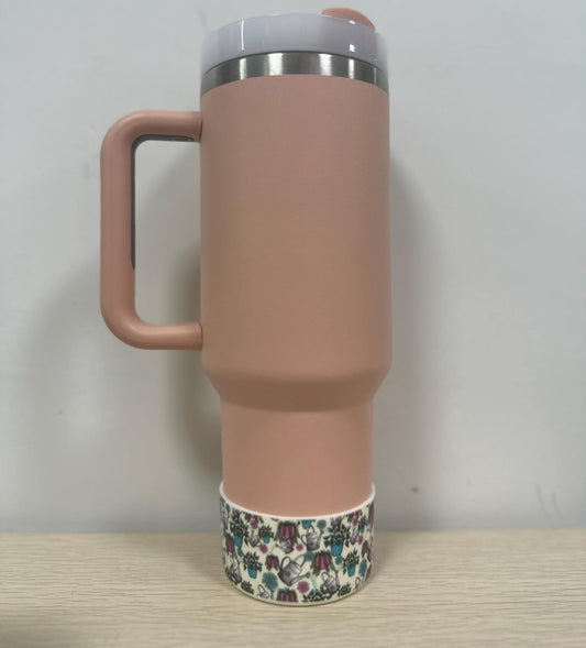 Crazy Plant Lady Silicone Boot Bumper Sleeve for Tumblers by THE SALTY CHIC