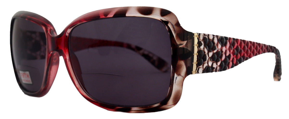 Olympia, High-End Line Bifocal (Clear On Top) Sun Readers for Women OR Non-Bifocal Readers Sunglasses (Pink Tortoiseshell) NY Fifth Avenue by NY Fifth Avenue