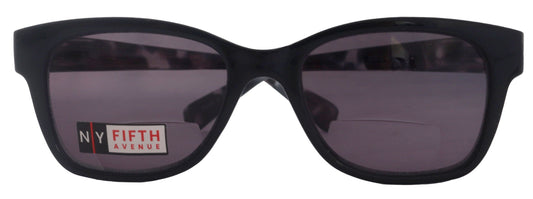Madison, High-End Line Bifocal (Clear On Top) Sun Readers for Women OR Non-Bifocal Readers Sunglasses (Black) NY Fifth Avenue by NY Fifth Avenue