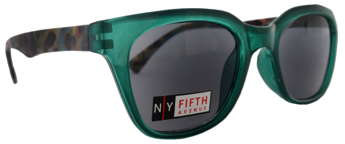 Balder, High-End Line Bifocal (Clear On Top) Sun Readers Unixes OR Non-Bifocal Readers Sunglasses (Green) NY Fifth Avenue by NY Fifth Avenue
