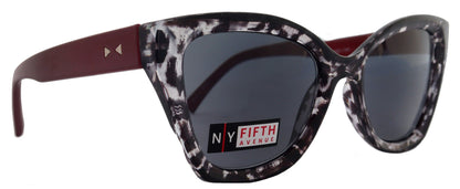 Rhodes, High-End Line Bifocal (Clear On Top) Sun Readers for Women OR Non-Bifocal Readers Sunglasses (Red BK Tortoiseshell) NY Fifth Avenue by NY Fifth Avenue
