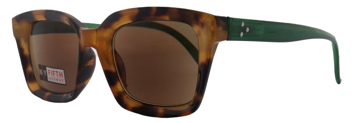 Marseille, High-End Sun Readers for Women Readers Sunglasses (Green Tortoiseshell) NY Fifth Avenue by NY Fifth Avenue