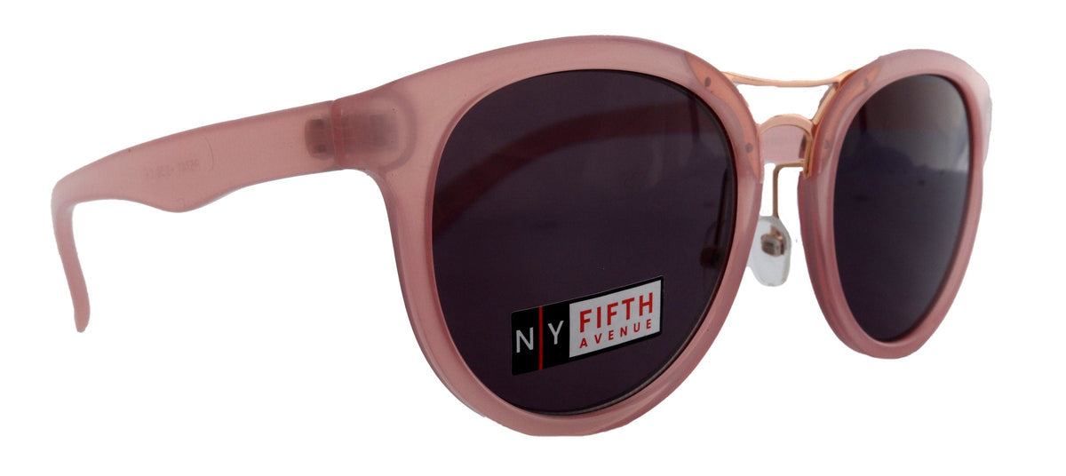 Valencia, High-End Line Bifocal (Clear On Top) Sun Readers for Women OR Non-Bifocal Readers Sunglasses (Pink) NY Fifth Avenue by NY Fifth Avenue
